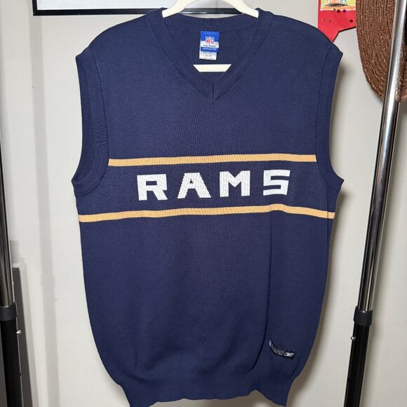 Vintage STL Rams Knitted Vest - Picture 1 of 1